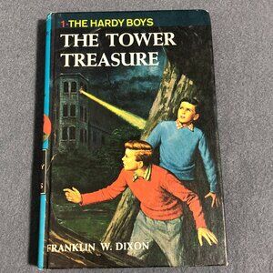 The Hardy Boys No.1-The Tower Treasure By Franklin W .Dixon 1987, HC